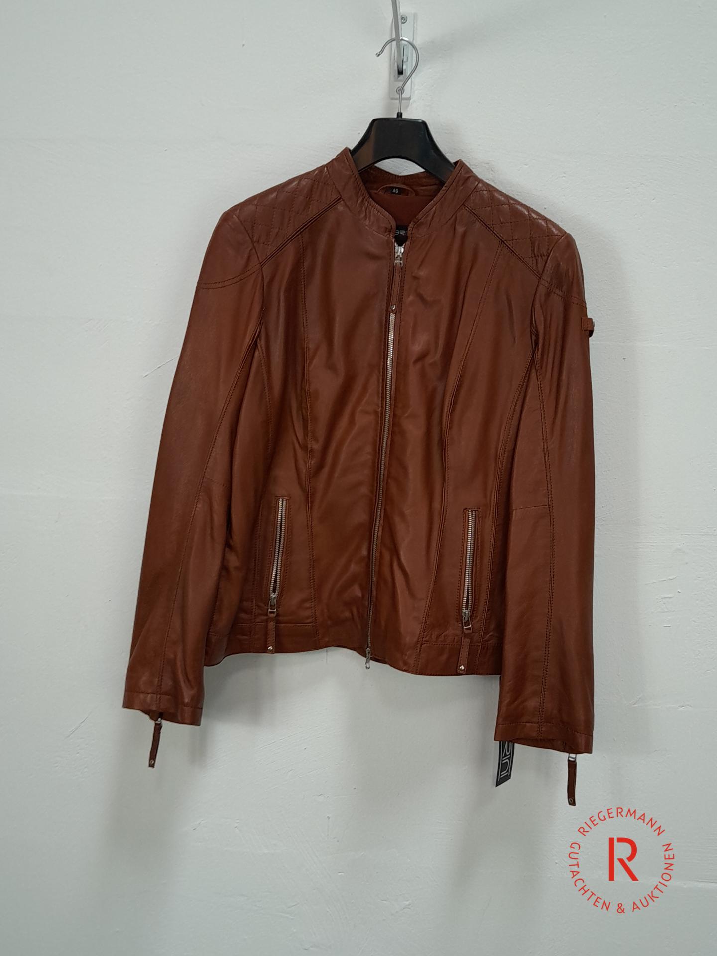 DAMEN LEDERJACKE GRÖSSE 46
